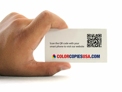 Business Cards QR code