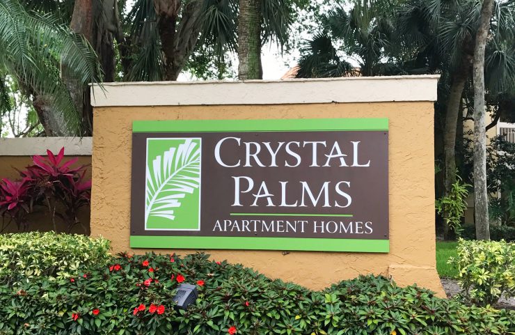 Real Estate sign in Boca Raton Real Estate sign in Boca Raton