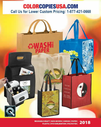 Picture of bag models catalog - links to order color copies from www.colorcopiesusa.com
