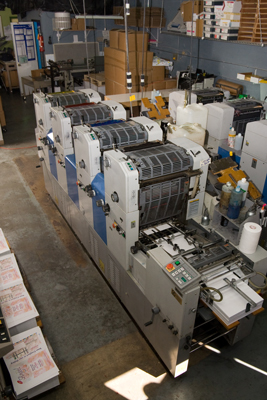 Color Copy Printing Equipment.