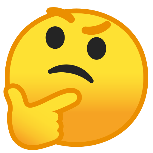 This charicature shows a person in doubt