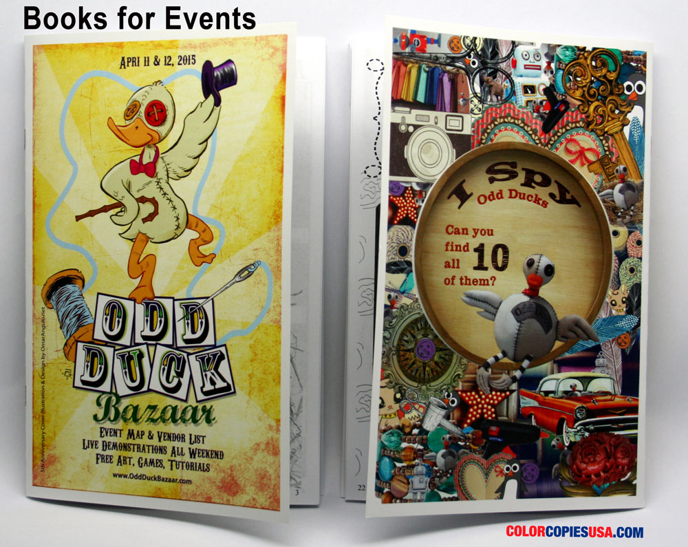 Book for events ColorCopiesUSA Work Book for events ColorCopiesUSA Work