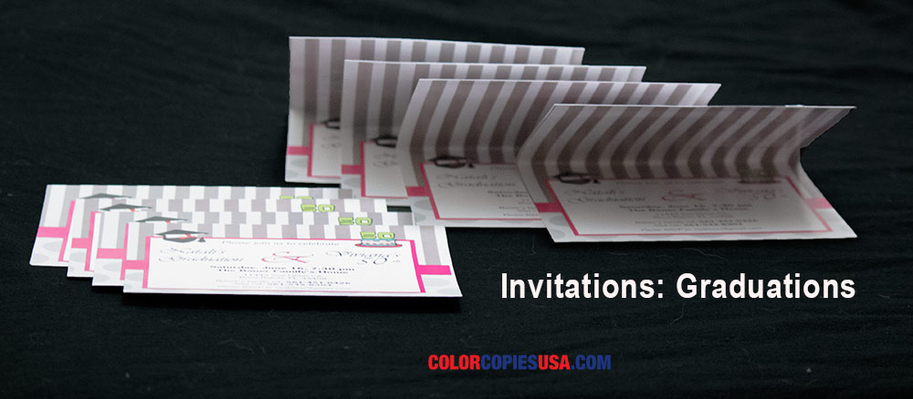 Invitations for graduations ColorCopiesUSA Work Invitations for graduations ColorCopiesUSA Work