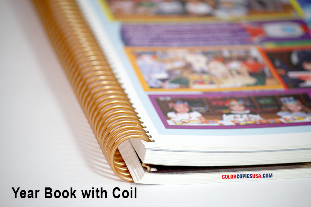 Year Book with Coil ColorCopiesUSA Work Year Book with Coil ColorCopiesUSA Work