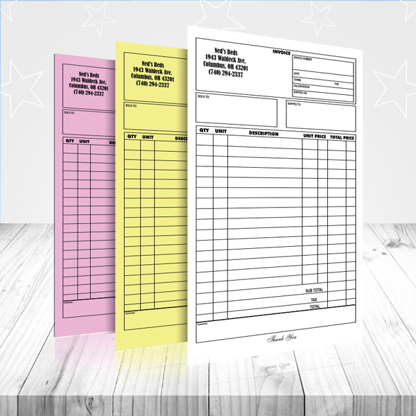 Carbonless - NCR products