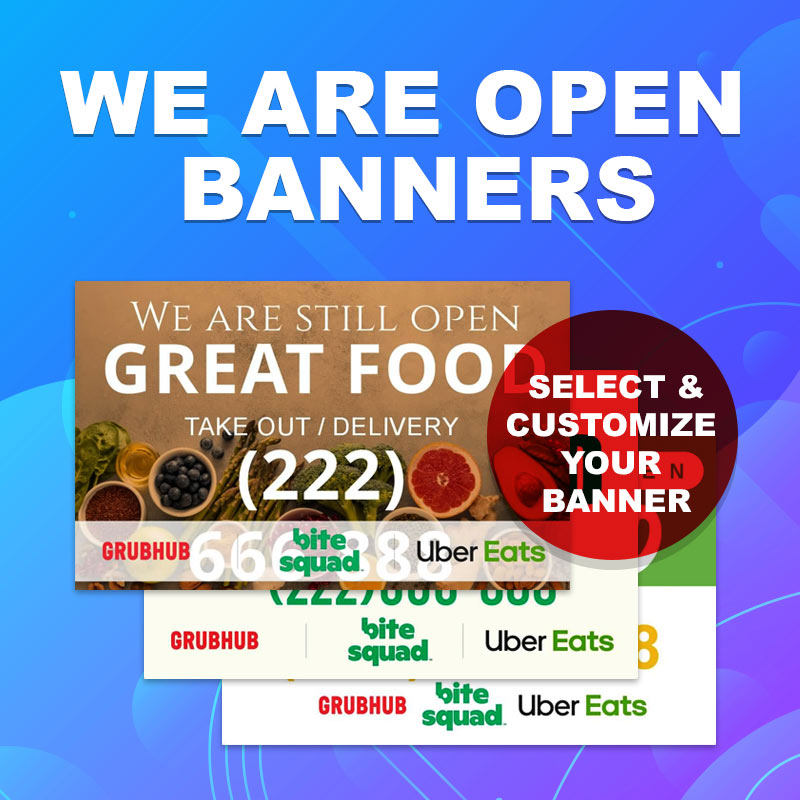 We are Open Banners