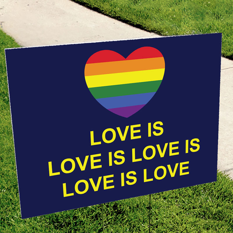 Pride Yard Signs
